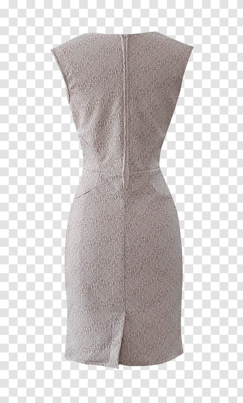 Shoulder Dress Grey - Joint Transparent PNG