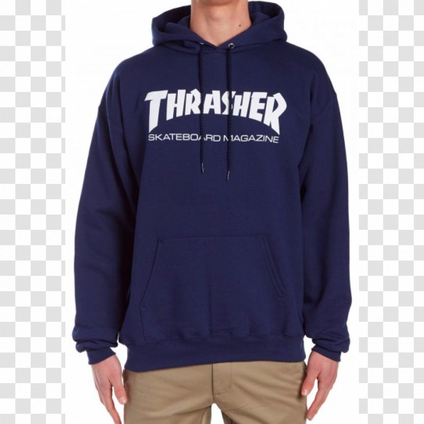 Thrasher Flame Logo Hoodie T-shirt Clothing - Vans Transparent PNG