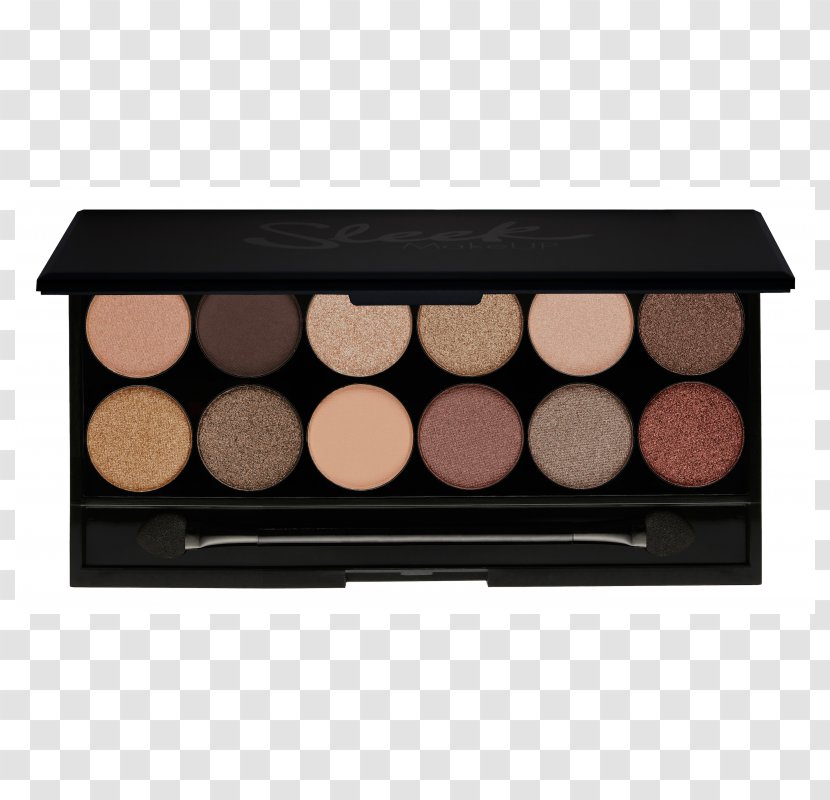 Eye Shadow Cosmetics Color Palette Rouge - Sleek Transparent PNG