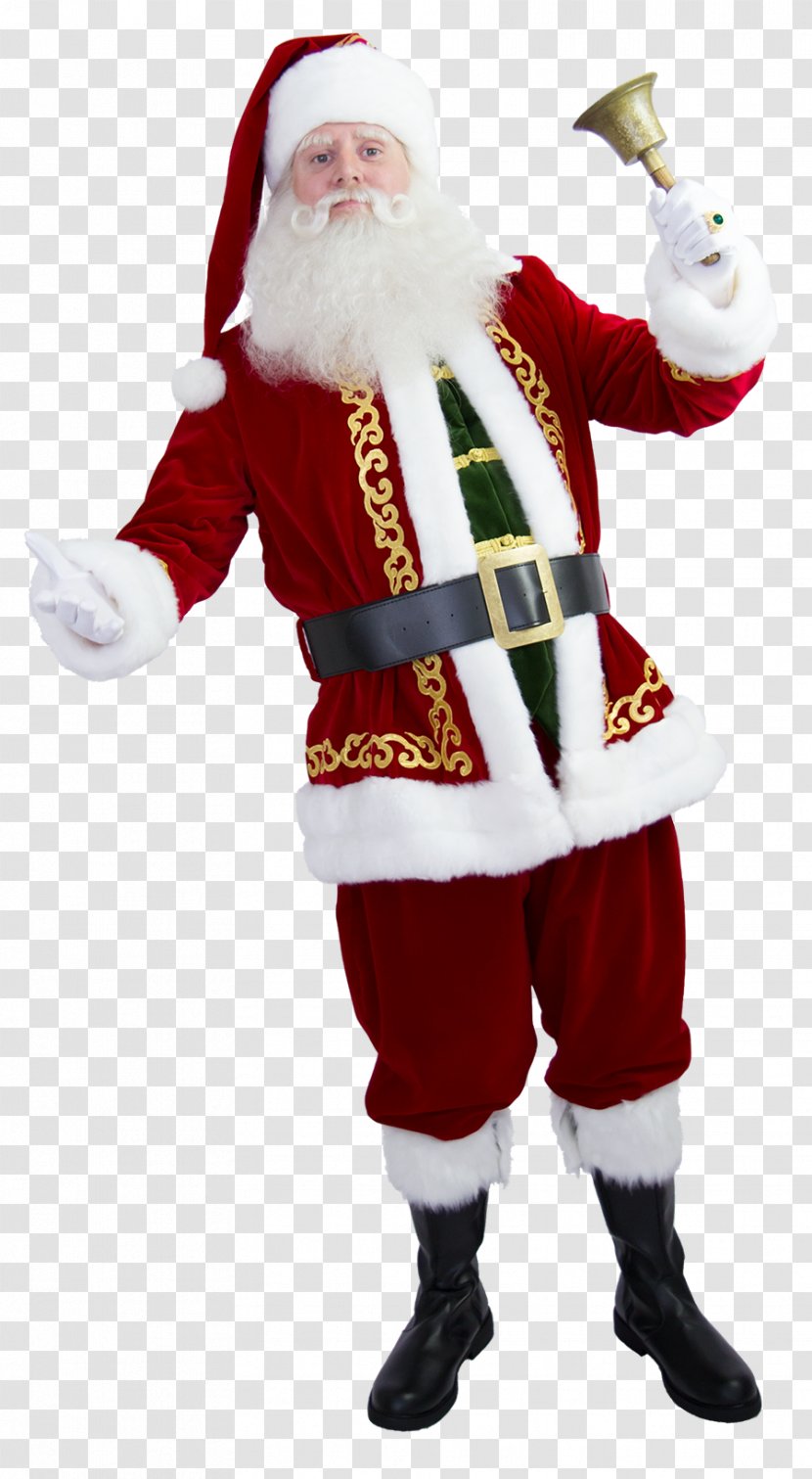 Santa Claus Costume Christmas Ornament Sled - Wig Transparent PNG