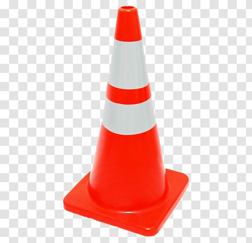 Traffic Cone Polyvinyl Chloride Road Safety Transparent PNG