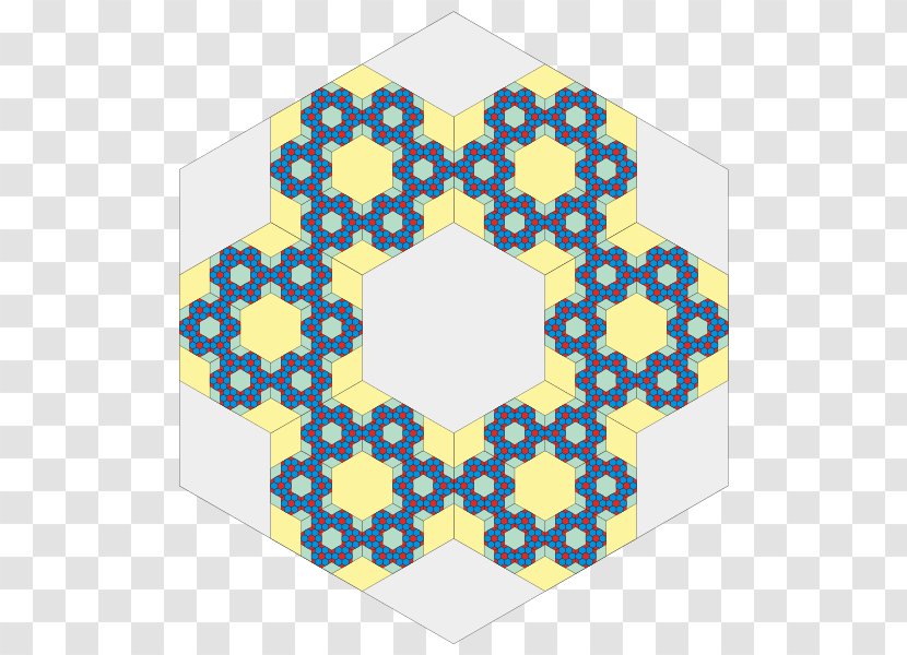Fractal Sierpinski Triangle Hexagon Hausdorff Dimension Carpet - Yellow - Mathematics Transparent PNG