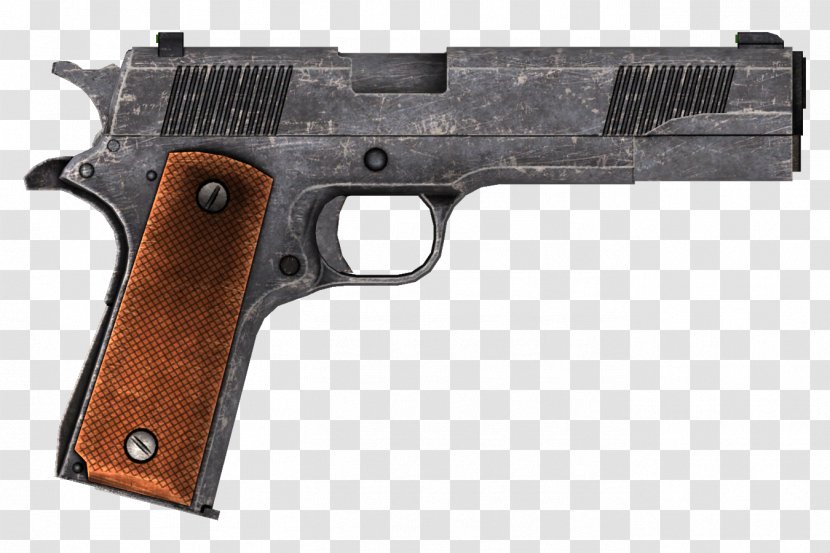 Fallout: New Vegas Springfield Armory National Historic Site .45 ACP Firearm Pistol - Heart - Weapon Transparent PNG
