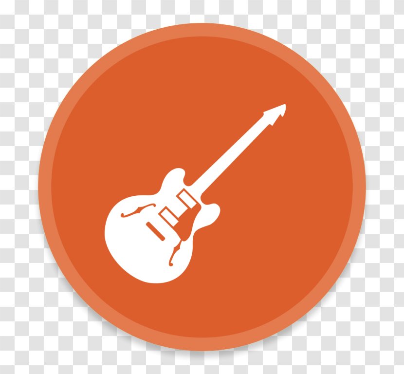 GarageBand 2 Clip Art - Orange - Apple Transparent PNG