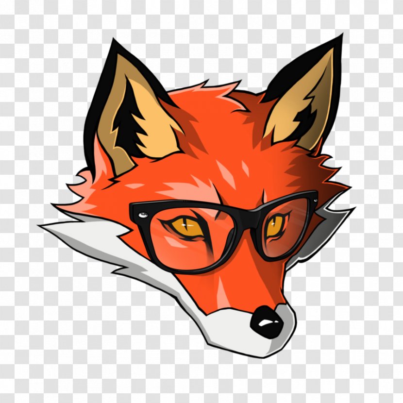 Fox Drawing Art Clip - Flower Transparent PNG