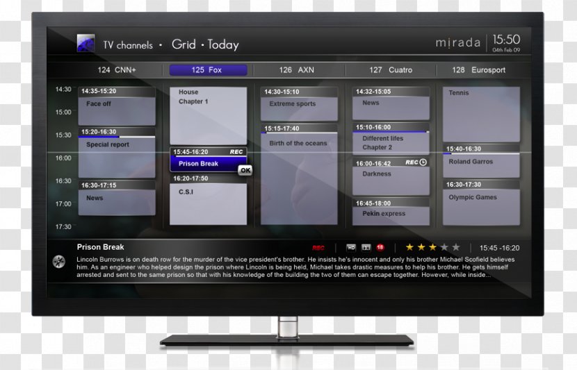 LCD Television Computer Monitors LED-backlit Liquid-crystal Display Device - Media - Mirada Transparent PNG