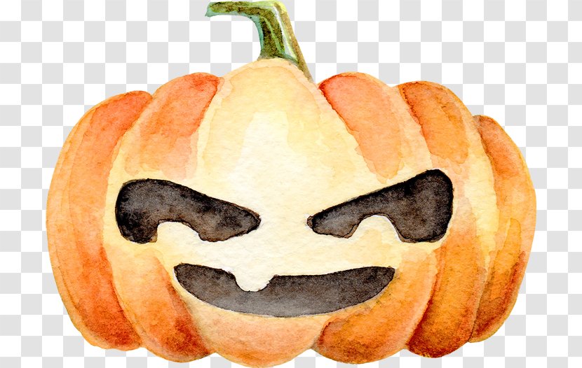Jack-o-lantern Calabaza Halloween Pumpkin - Festival Transparent PNG