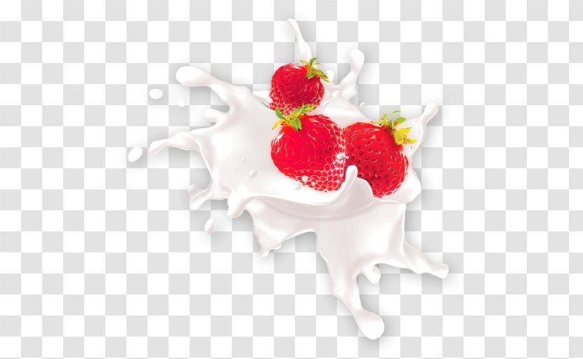 Milkshake Cream Pie Strawberry - Milk - White Fresh Decorative Patterns Transparent PNG