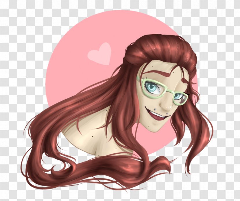 Jynweythek Ylow Smile Hair Nose - Heart - Trouble Transparent PNG