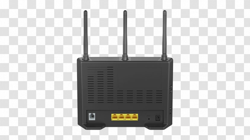 DSL Modem Router D-Link VDSL IEEE 802.11ac - Technology - Wireless Transparent PNG