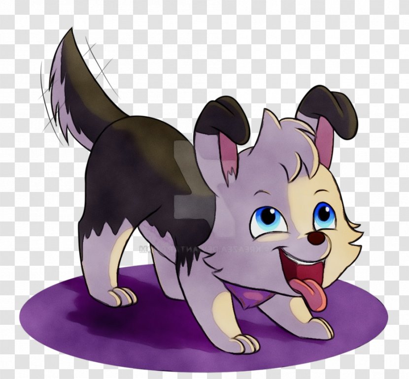 Whiskers Puppy Dog Horse Cat - Paint - Style Paw Transparent PNG