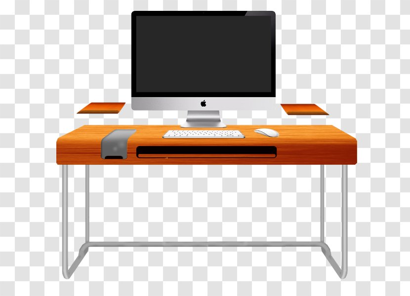 Computer Keyboard Desk Office Transparent PNG