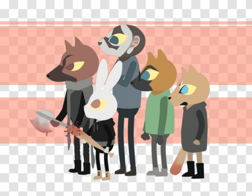 Night In The Woods Character Fan Art - Horse Like Mammal - Human Behavior Transparent PNG