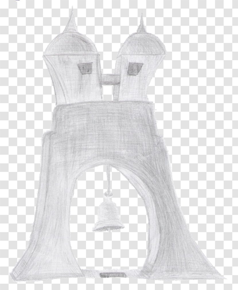 Drawing White - Bell Tower Transparent PNG