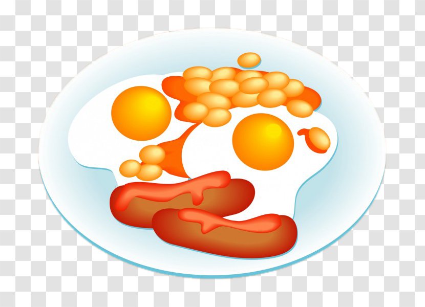 Breakfast Cartoon Food - Painting - Hand Drawn Transparent PNG