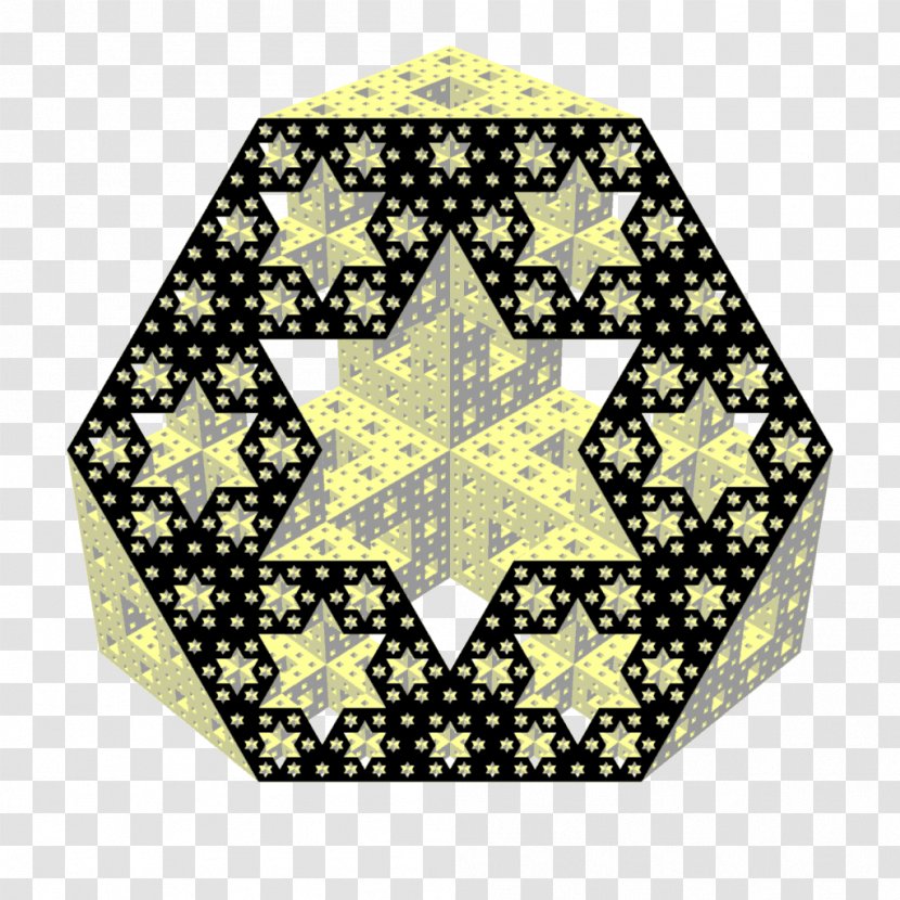 The Fractal Geometry Of Nature Menger Sponge Sierpinski Triangle Mandelbrot Set - Cantor - Diagonal Transparent PNG