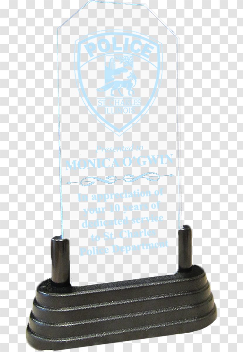 Police Award Trophy Commemorative Plaque Firefighter - Law Transparent PNG