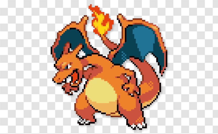 Pokémon FireRed And LeafGreen Red Blue Charizard Sprite Universe - Pok%c3%a9mon Transparent PNG