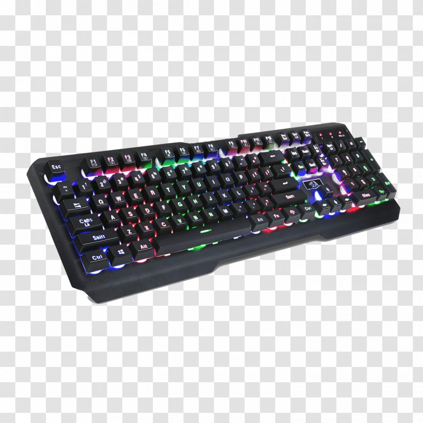 Computer Keyboard Mouse Gaming Keypad SteelSeries Apex M750 Français Backlight - Video Game - Numeric Transparent PNG