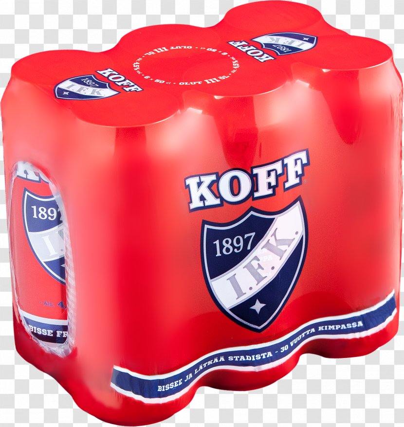 Sinebrychoff Beer HIFK Koff Karhu - Aluminum Can Transparent PNG