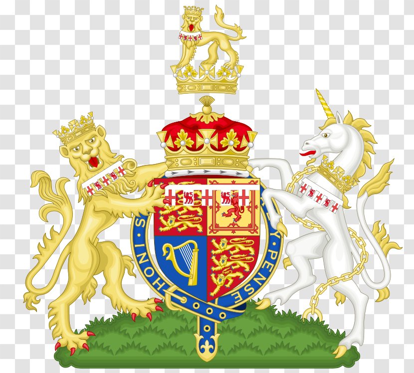 Royal Coat Of Arms The United Kingdom Scotland England - Maha Shivratri Frame Transparent PNG