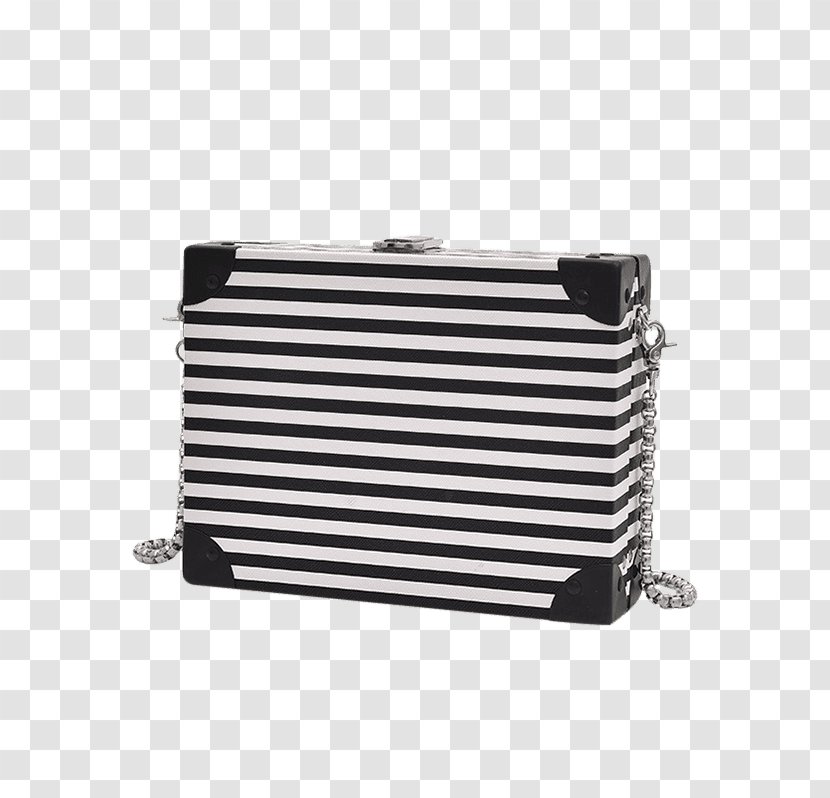 Handbag Coin Purse Product Design - Box - Striped Pattern Transparent PNG