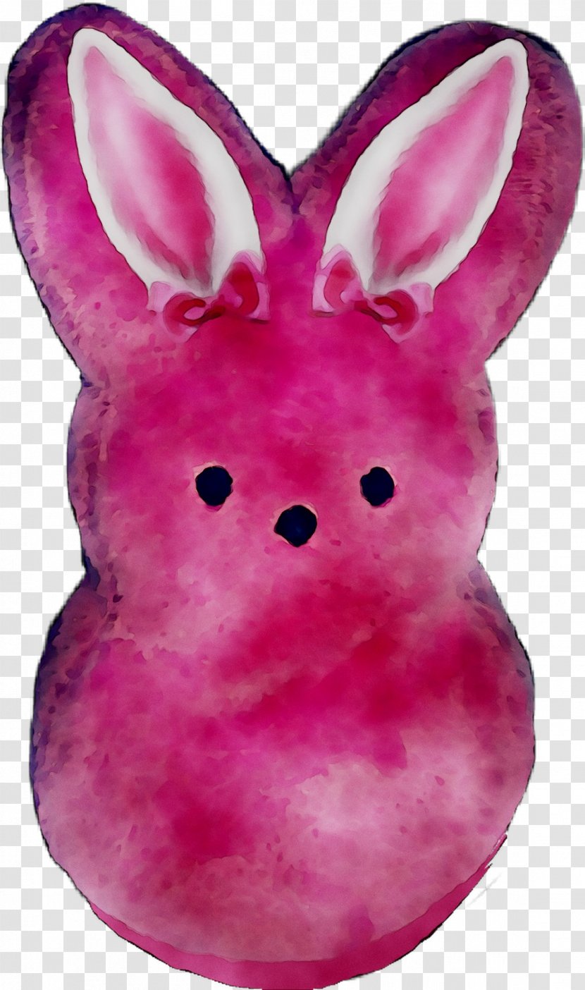 Easter Bunny Stuffed Animals & Cuddly Toys Pink M Snout - Plush - Rabbit Transparent PNG