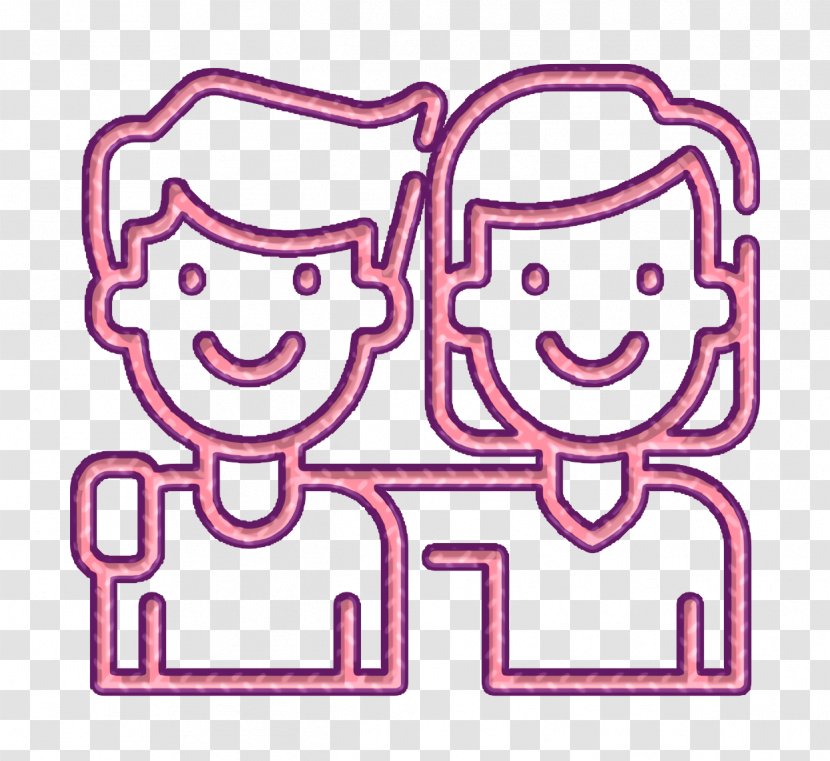 Friendship Icon - Cartoon - Smile Cheek Transparent PNG