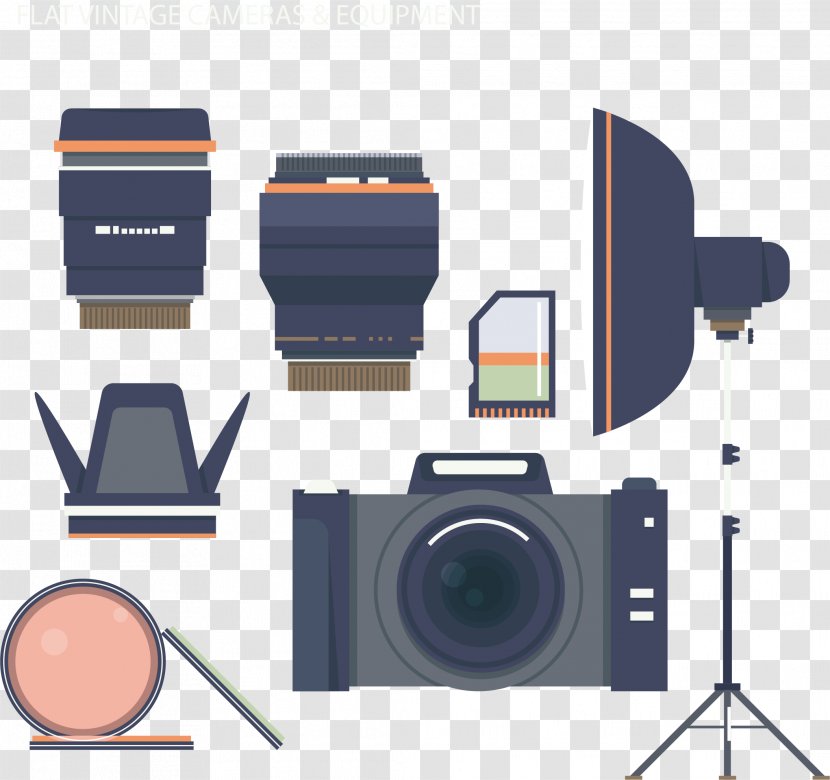 Camera Photography Download - Multimedia - Vector Hand-painted Transparent PNG