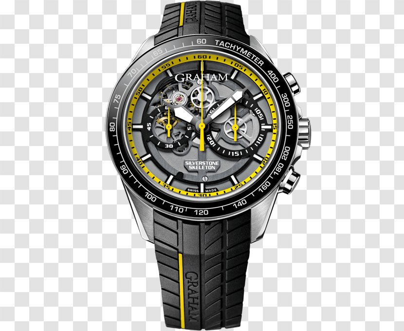 Skeleton Watch Replica Chronograph Strap - Accessory Transparent PNG