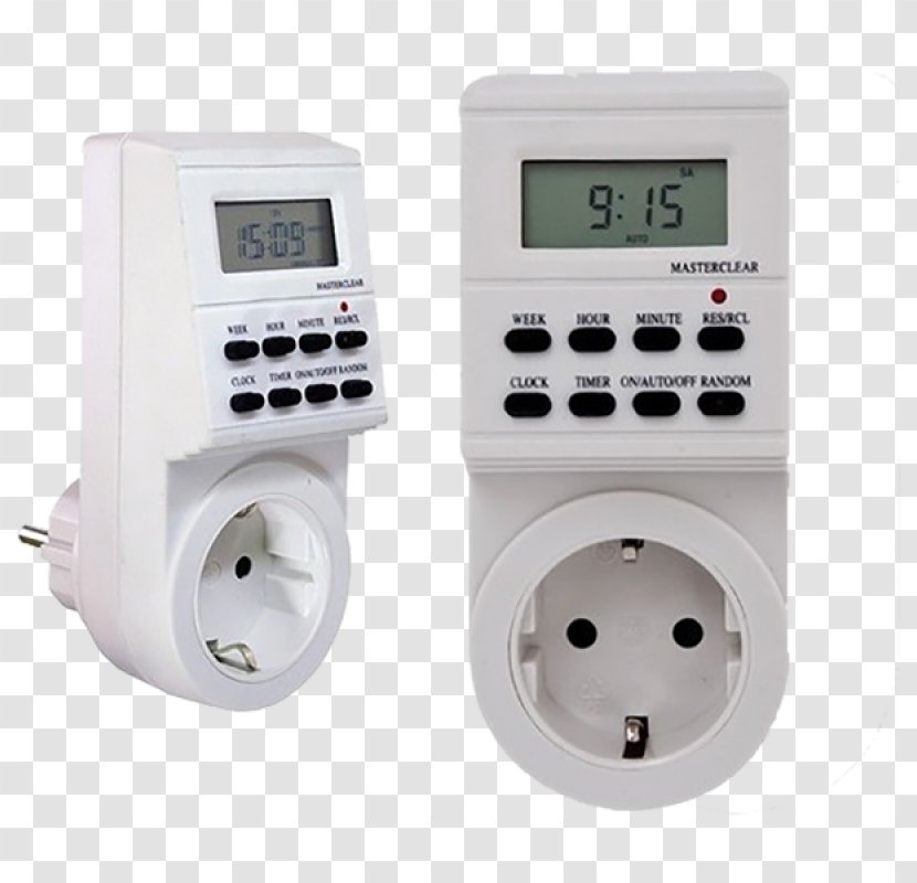 AC Power Plugs And Sockets Timer Digital Data Time Switch Transparent PNG