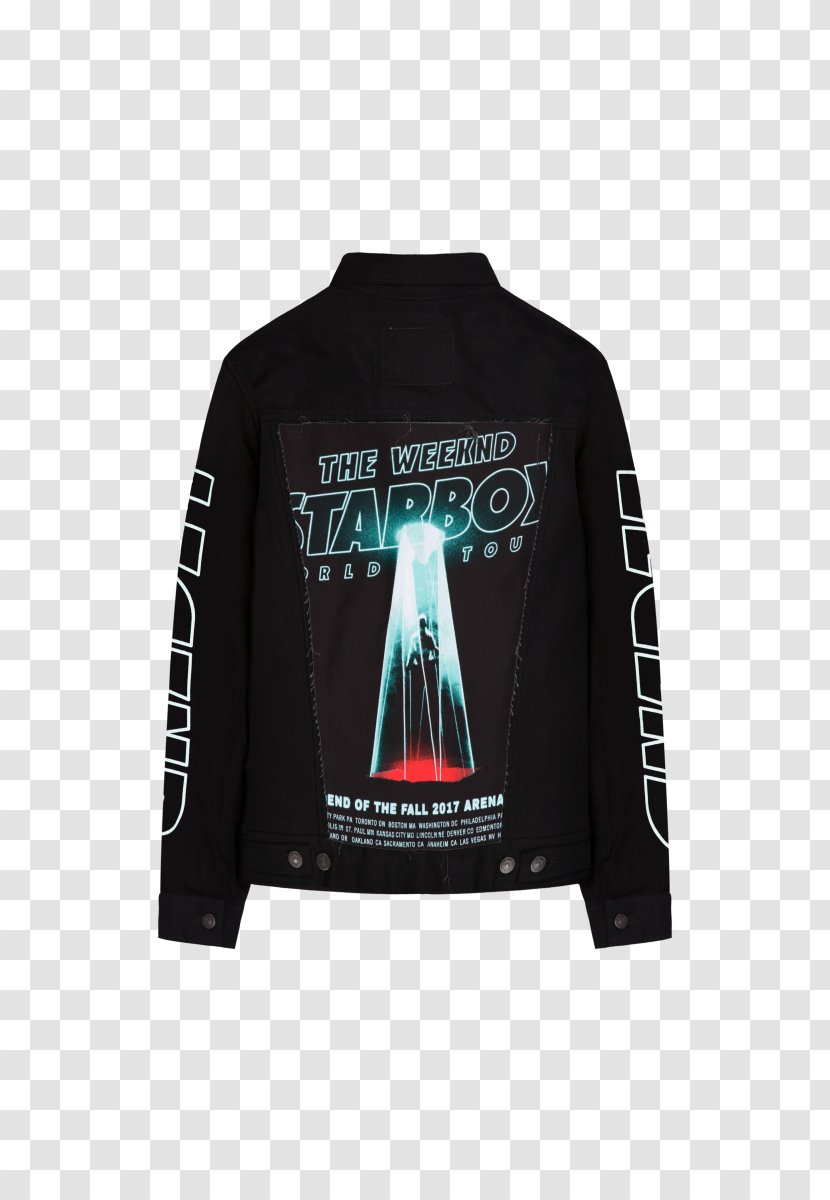 Starboy: Legend Of The Fall Tour Sleeve Jacket XO - Starboy Transparent PNG