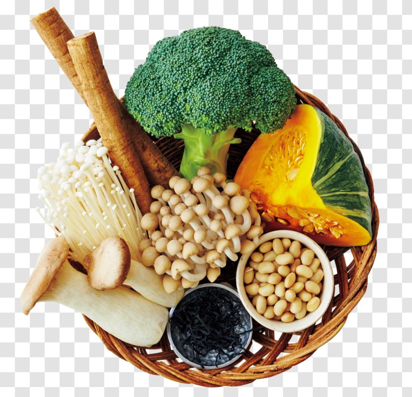 Dietary Supplement Fiber Food Constipation Eating - Natural Foods - A Basket Of Vegetables Transparent PNG