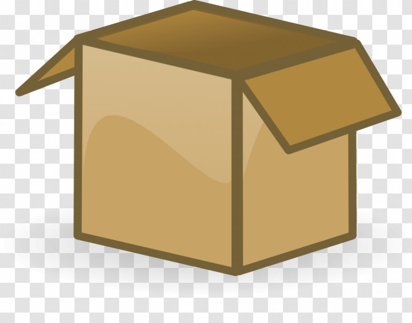 Paper Cardboard Box Clip Art - Free Content - Bo Cliparts Transparent PNG