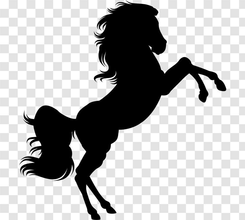 Horse Silhouette Clip Art - Royaltyfree - Hind Transparent PNG