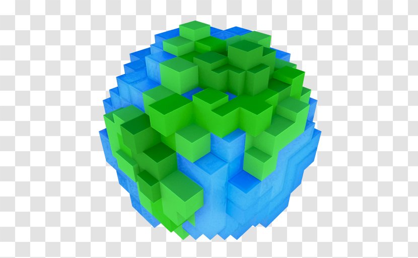 World Of Cubes Survival Craft With Skins Export WorldOfCubes Cube Minecraft - Green Transparent PNG
