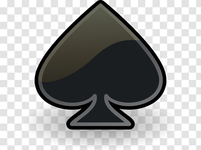 Playing Card Ace Of Spades - Game - Ink Blue Flowers Transparent PNG