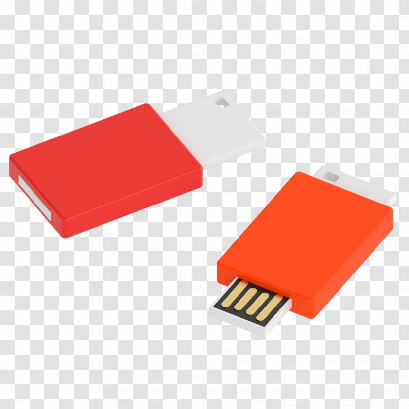 Orange Background - Technology - Computer Data Storage Cable Transparent PNG