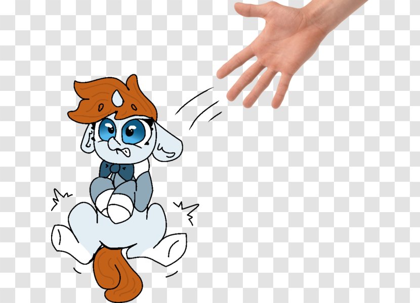 Cartoon Cat - Gesture - Finger Transparent PNG