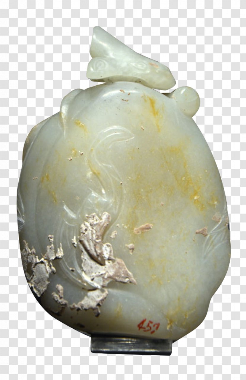 Chinese Jade Snuff Bottle Ruyi - Qianlong Transparent PNG