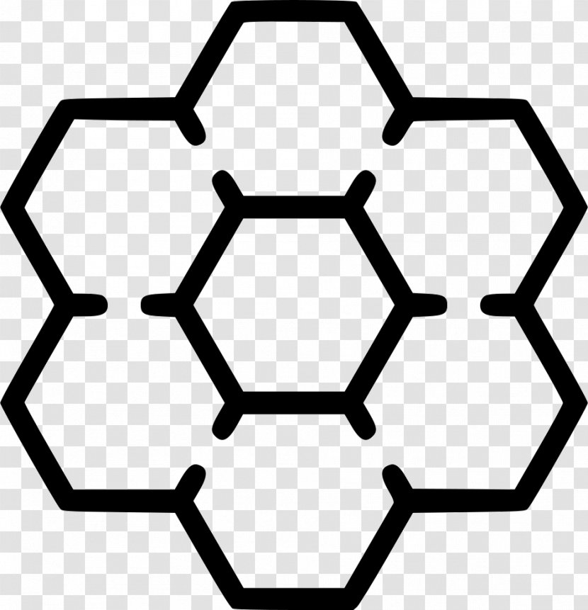 Honey Bee Insect Hexagon Beehive - Bumblebee Transparent PNG