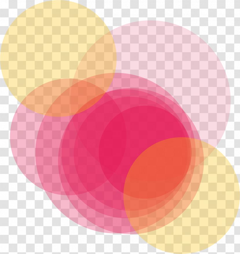 Circle Lip Pattern - Orange - Shading Transparent PNG