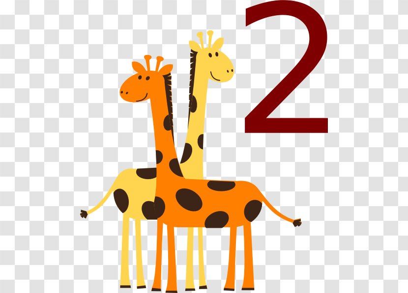 Baby Giraffes Free Content Clip Art - Area - 2 Clipart Transparent PNG