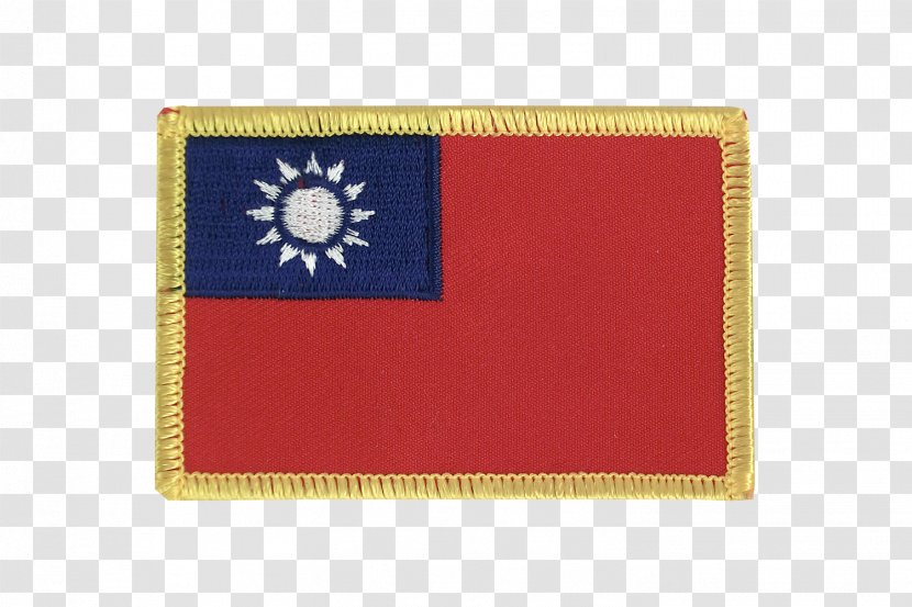 Flag Of The Republic China Taiwan Patch Czech Transparent PNG