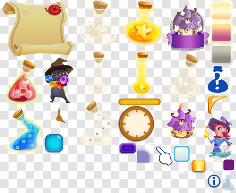 Plastic Clothing Accessories - Potion Transparent PNG