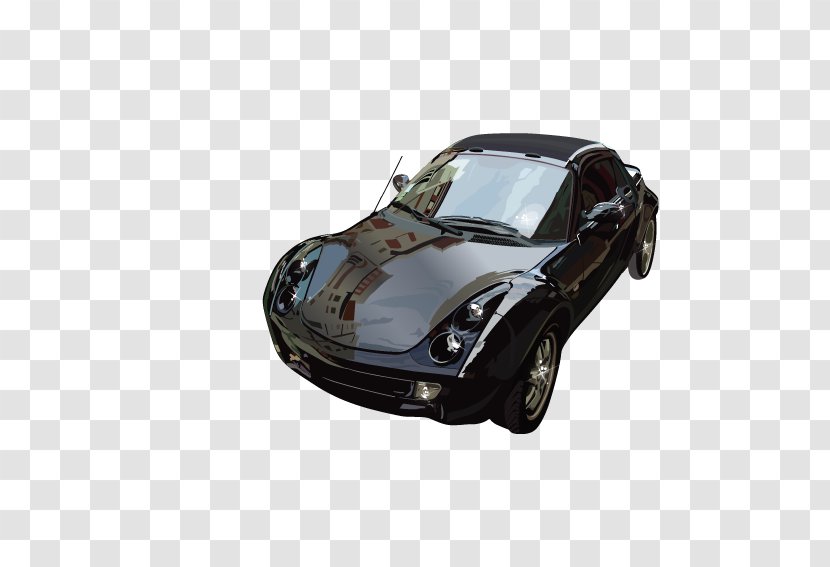 Sports Car Luxury Vehicle Black Transparent PNG