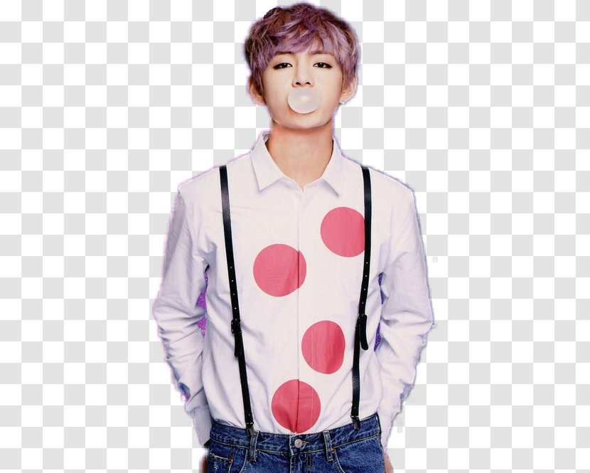 Kim Taehyung BTS Chewing Gum Wings War Of Hormone - Neck Transparent PNG