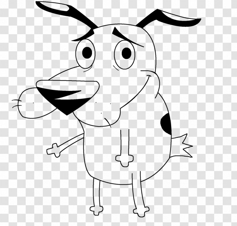 Line Art Drawing Clip - Tree - Courage The Cowardly Dog Transparent PNG