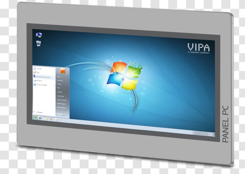 Computer Monitors User Interface Yaskawa Electric Corporation Nordic AB Panel PC - Flat Display Transparent PNG