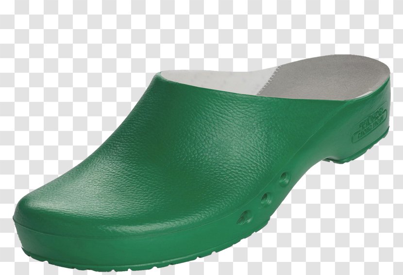 Clog Green Shoe Size - Walking - Design Transparent PNG